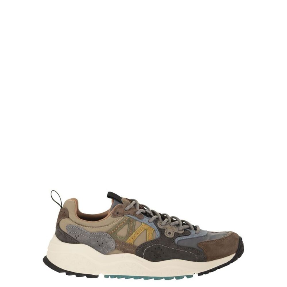Flower Mountain Men Solin Man - Sneakers In Suede And Technical Fabric